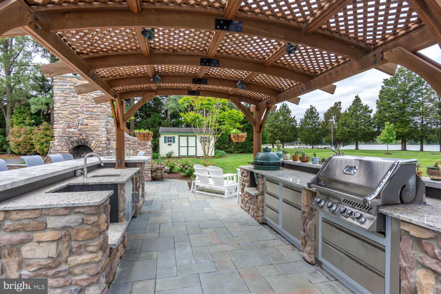 25474 Chance Farm Road St. Michaels, MD 21663 - Photo 7 of 52 Gas grill with rotisserie, crab pot burner...