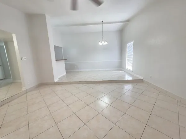 a view of empty room