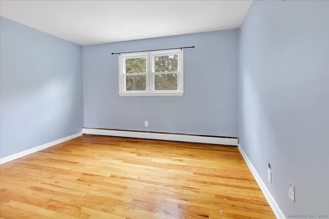 a view of a room with window