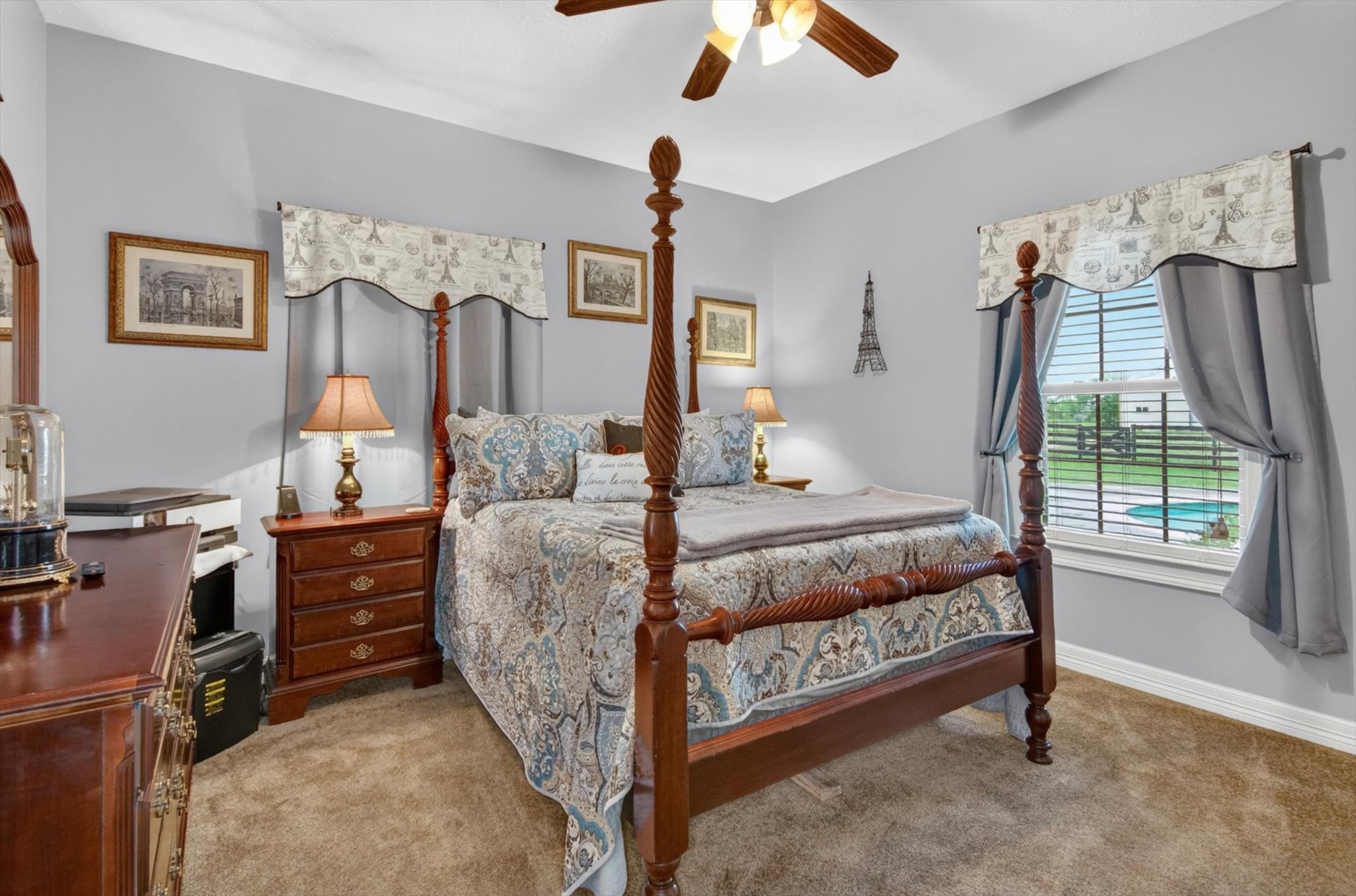 1755 McBride-Devillier Loop Winnie, TX 77665 - Photo 29 of 44 a bed room with a bed and a window