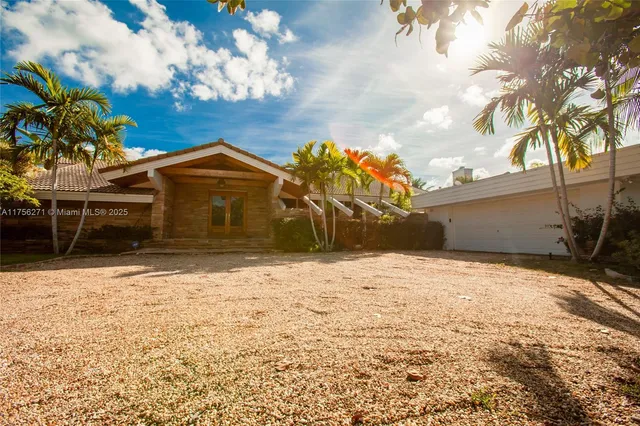 a street view with wooden fence
