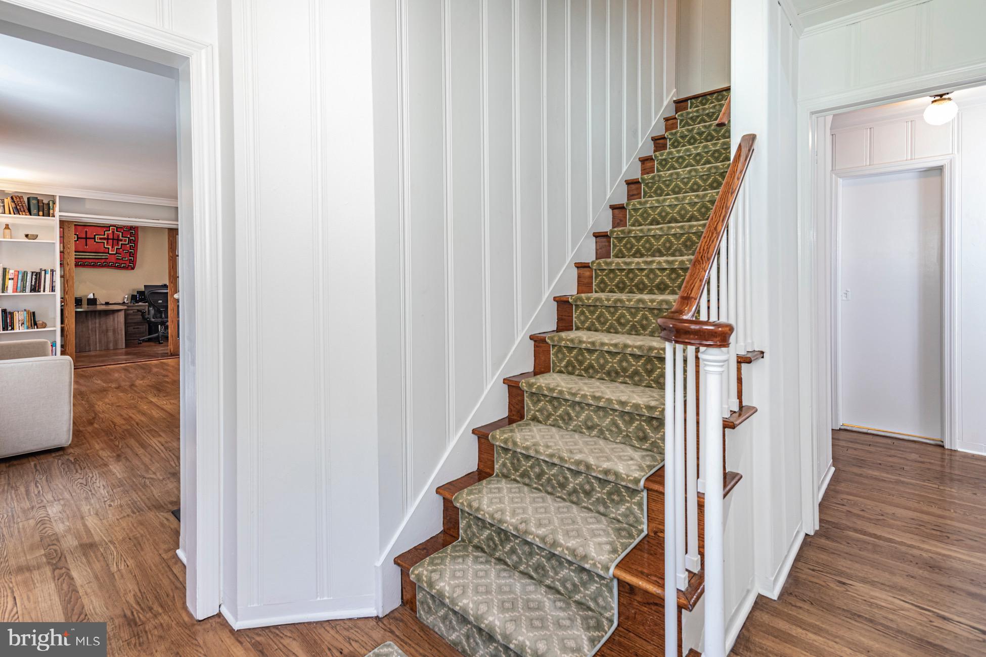 41 Gulick Road Princeton, NJ 08540 - Photo 22 of 38 Front Hall Staircase