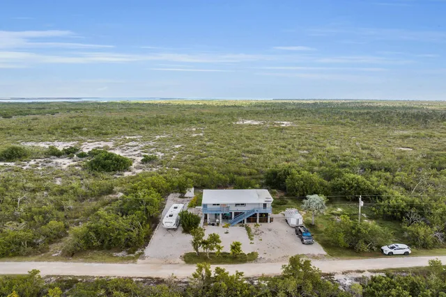 a view of a city with an ocean