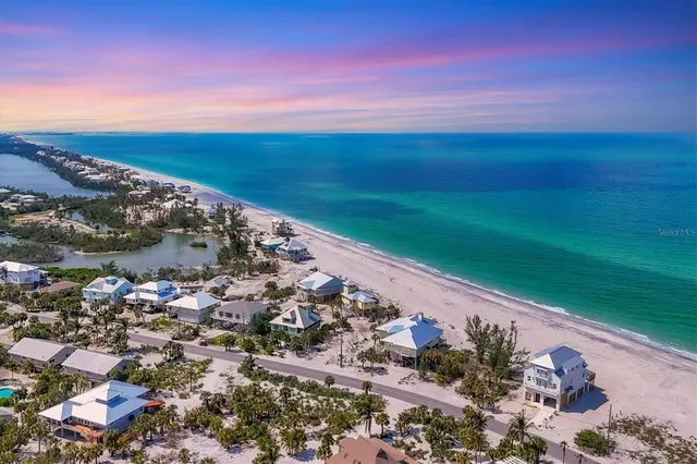 a view of lake with ocean