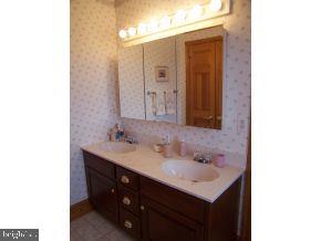 3 Harbor Point Lewes, DE 19958 - Photo 11 of 12 a bathroom with a sink and a mirror