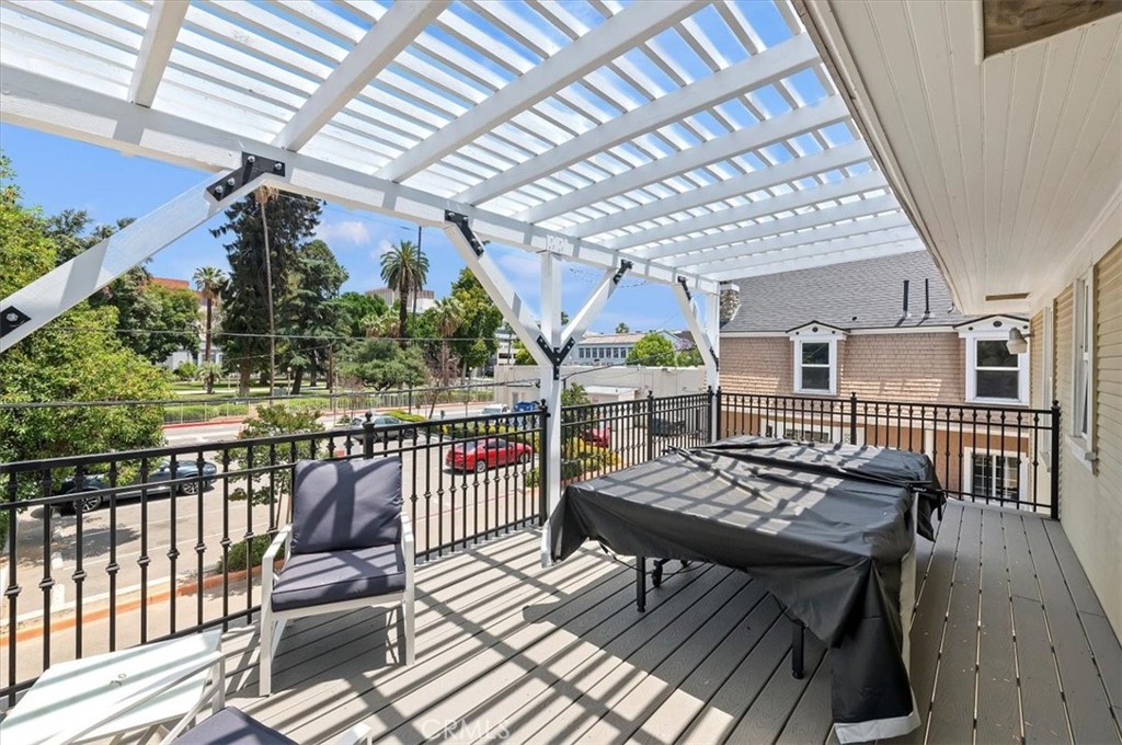 3845 Tenth Street Riverside, CA 92501 - Photo 37 of 45 a view of a patio with wooden floor