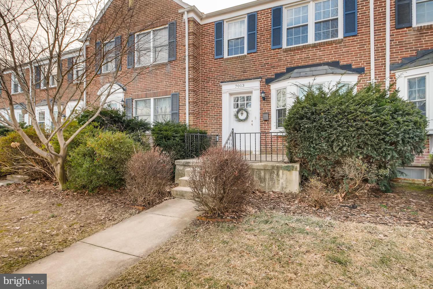 7013 Heathfield Road Baltimore, MD 21212 - Photo 2 of 33 a view of a house with a yard and plants