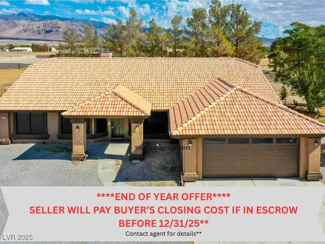 $529,900 | 3051 Rainbow Avenue, Pahrump, NV 89048