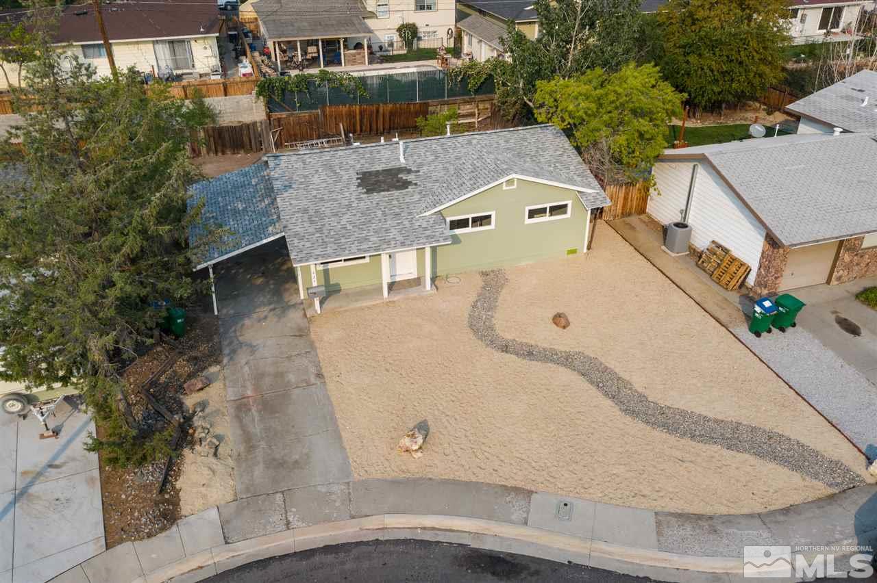 625 Akard Circle Reno, NV 89503 - Photo 3 of 27 an aerial view of a house with a yard