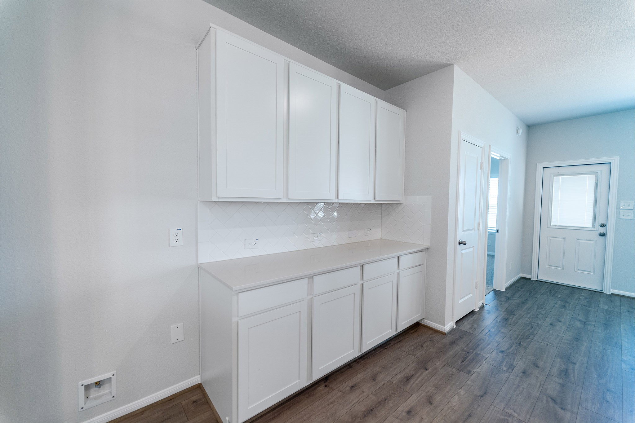 418 Hazy Meadows Drive Beasley, TX 77417 - Photo 12 of 17 a view of an empty room with wooden floor and closet