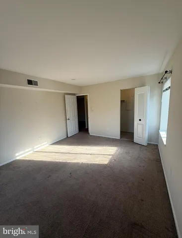 a view of empty room