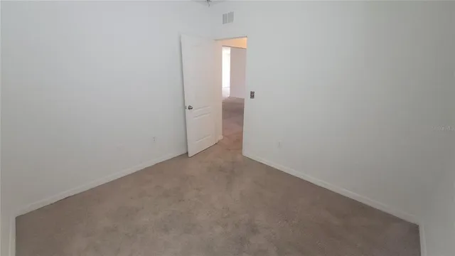 a view of empty room