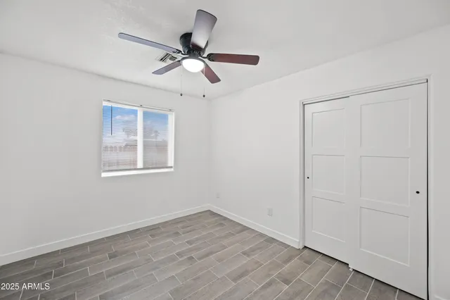 wooden floor in an empty room
