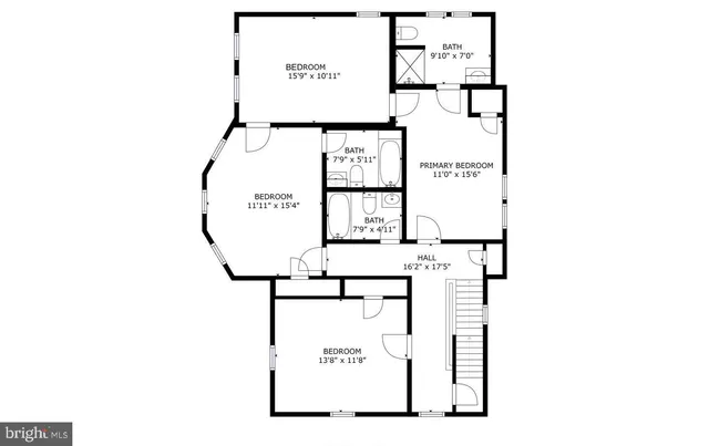 a picture of a floor plan