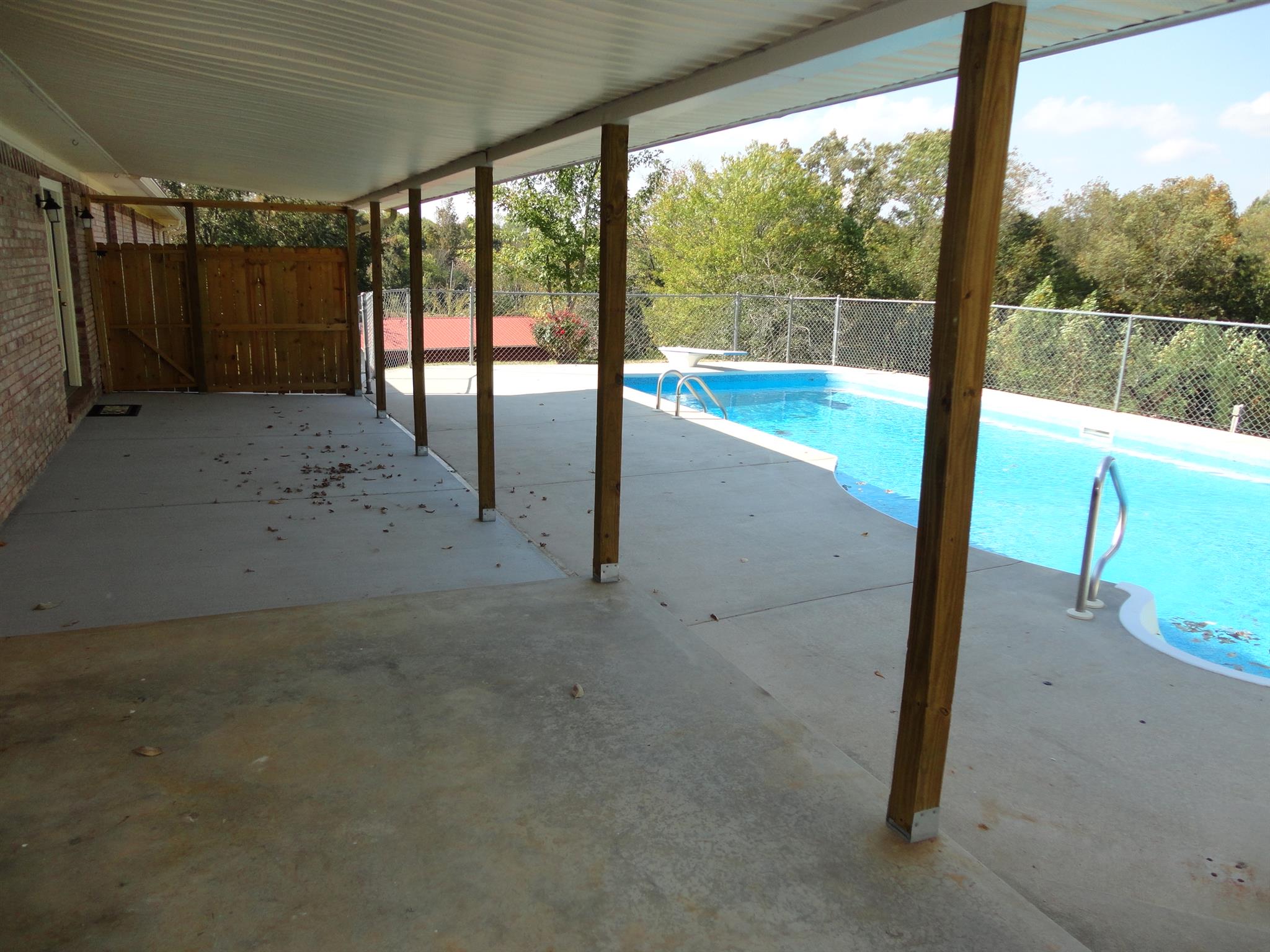 1665 Johnson Chapel Road Sparta, TN 38583 - Photo 21 of 26 Covered patio leads to pool area