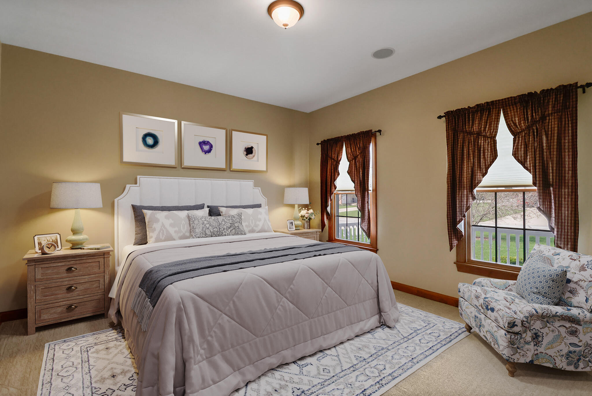 172 Lee Drive Kouts, IN 46347 - Photo 18 of 63 a bedroom with a bed and a window