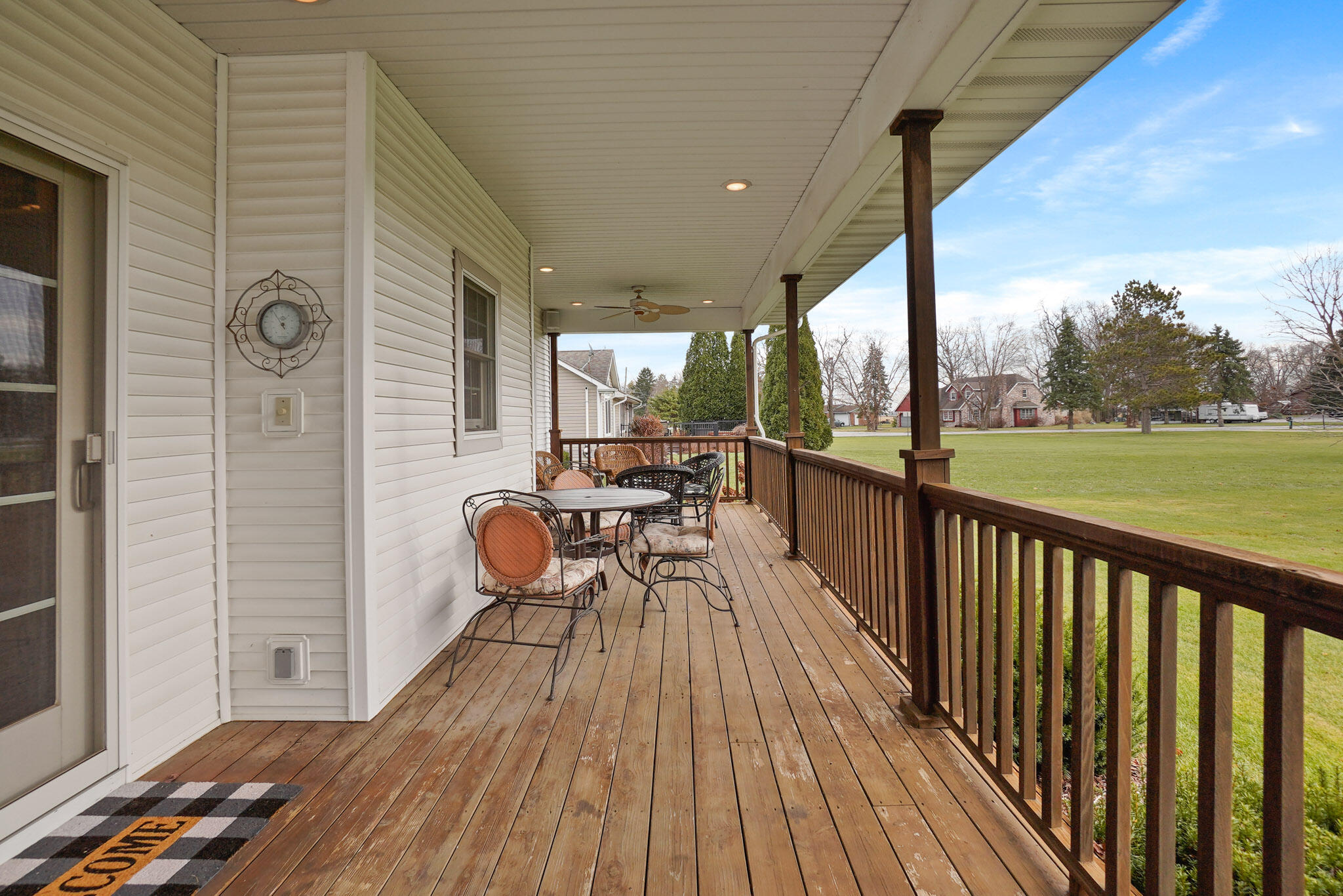 172 Lee Drive Kouts, IN 46347 - Photo 44 of 63 a view of balcony with furniture