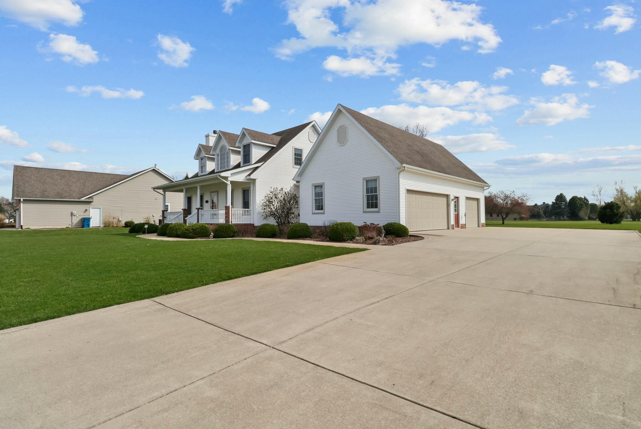 172 Lee Drive Kouts, IN 46347 - Photo 62 of 63 a view of house with yard and green space