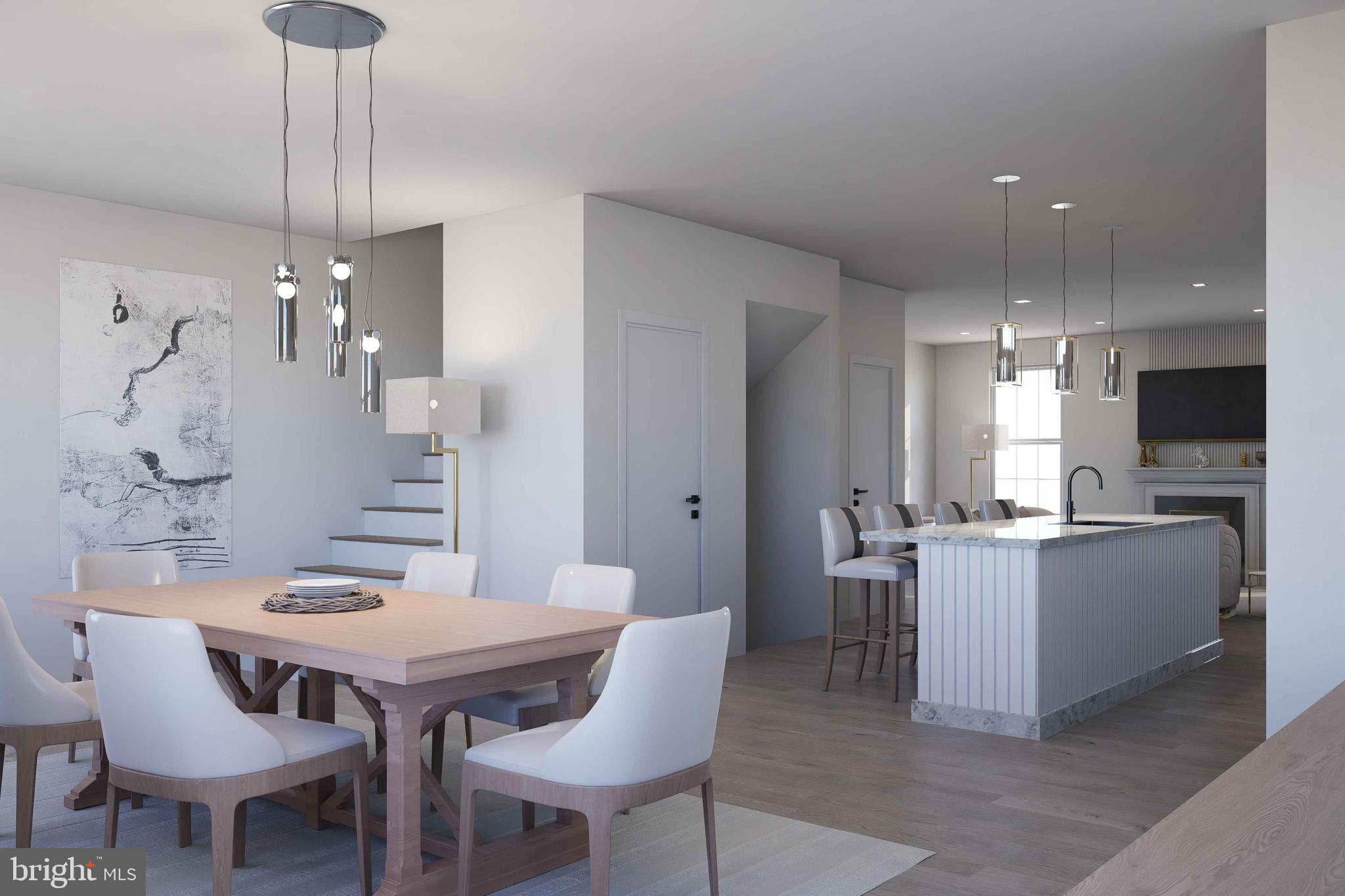 3 Schadle Road Perkasie, PA 18944 - Photo 34 of 40 a view of a dining room with furniture and chandelier