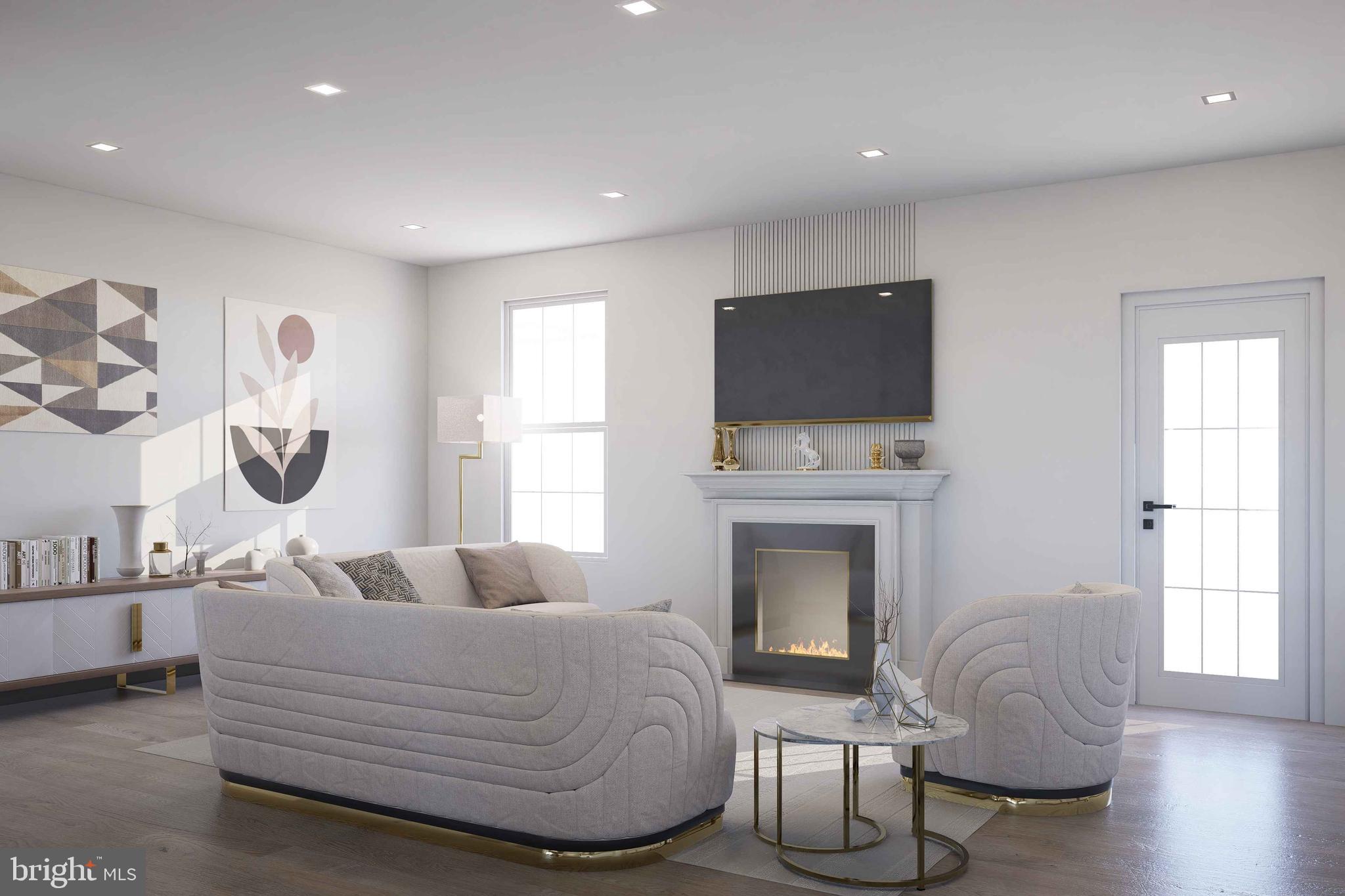 3 Schadle Road Perkasie, PA 18944 - Photo 36 of 40 a bedroom with a bed and a flat screen tv