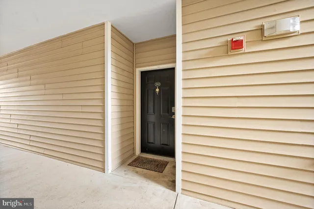 a view of a house with a door