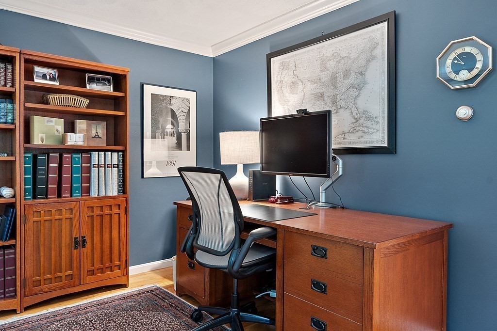 318 Reed Farm Road Boxborough, MA 01719 - Photo 9 of 42 a view of a workspace with furniture and a window