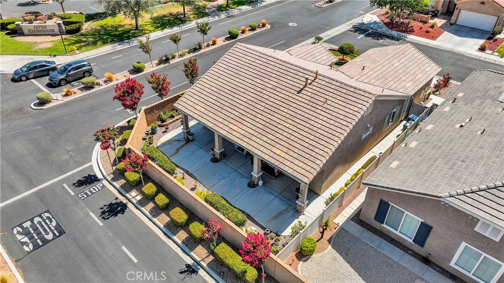 10686 Archerwill Road Apple Valley, CA 92308 - Photo 54 of 55 an aerial view of a house with wooden stairs