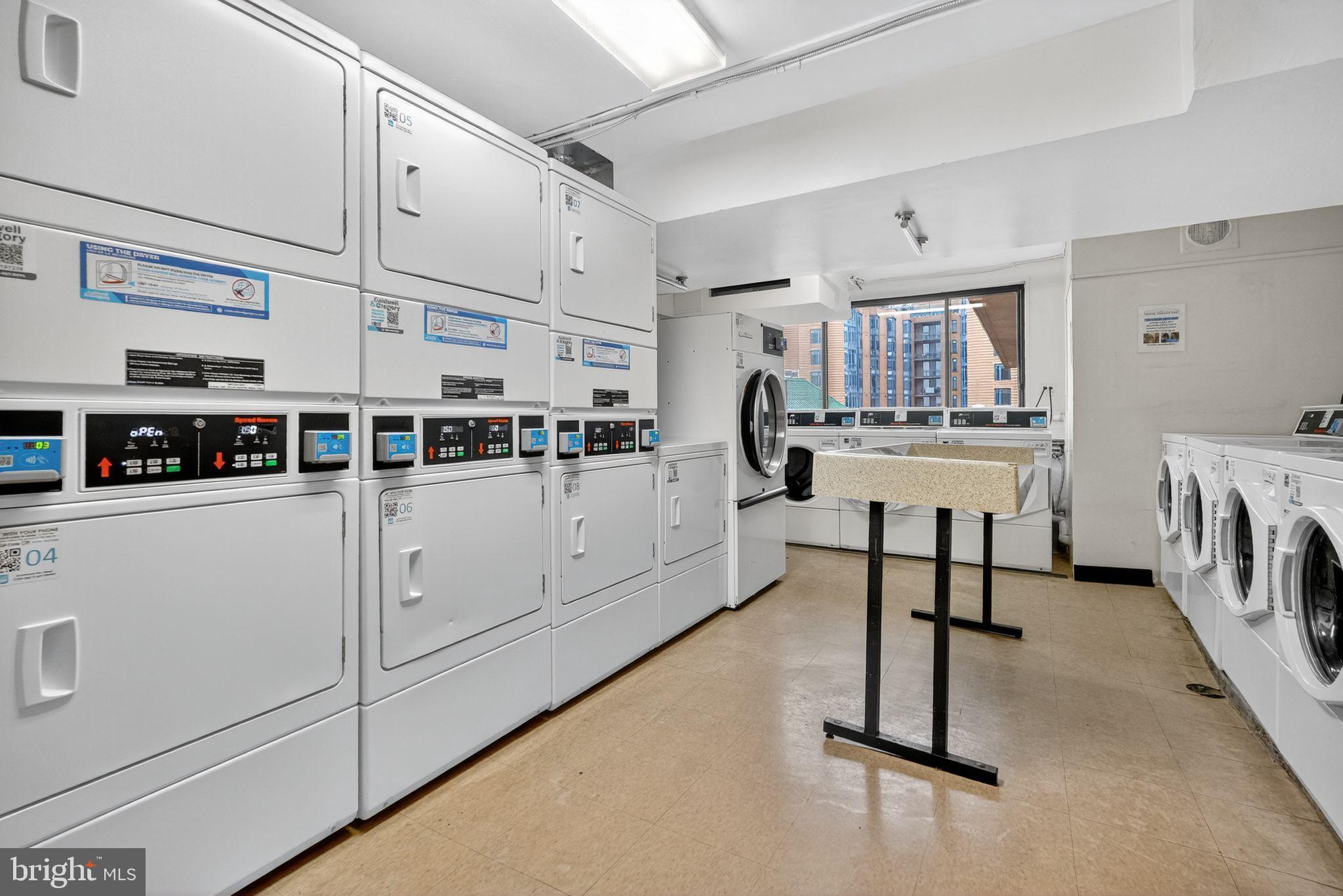 1420 N Street Northwest, Unit 1013 Washington, DC 20005 - Photo 21 of 27 a kitchen with stainless steel appliances a chimney a sink and cabinets