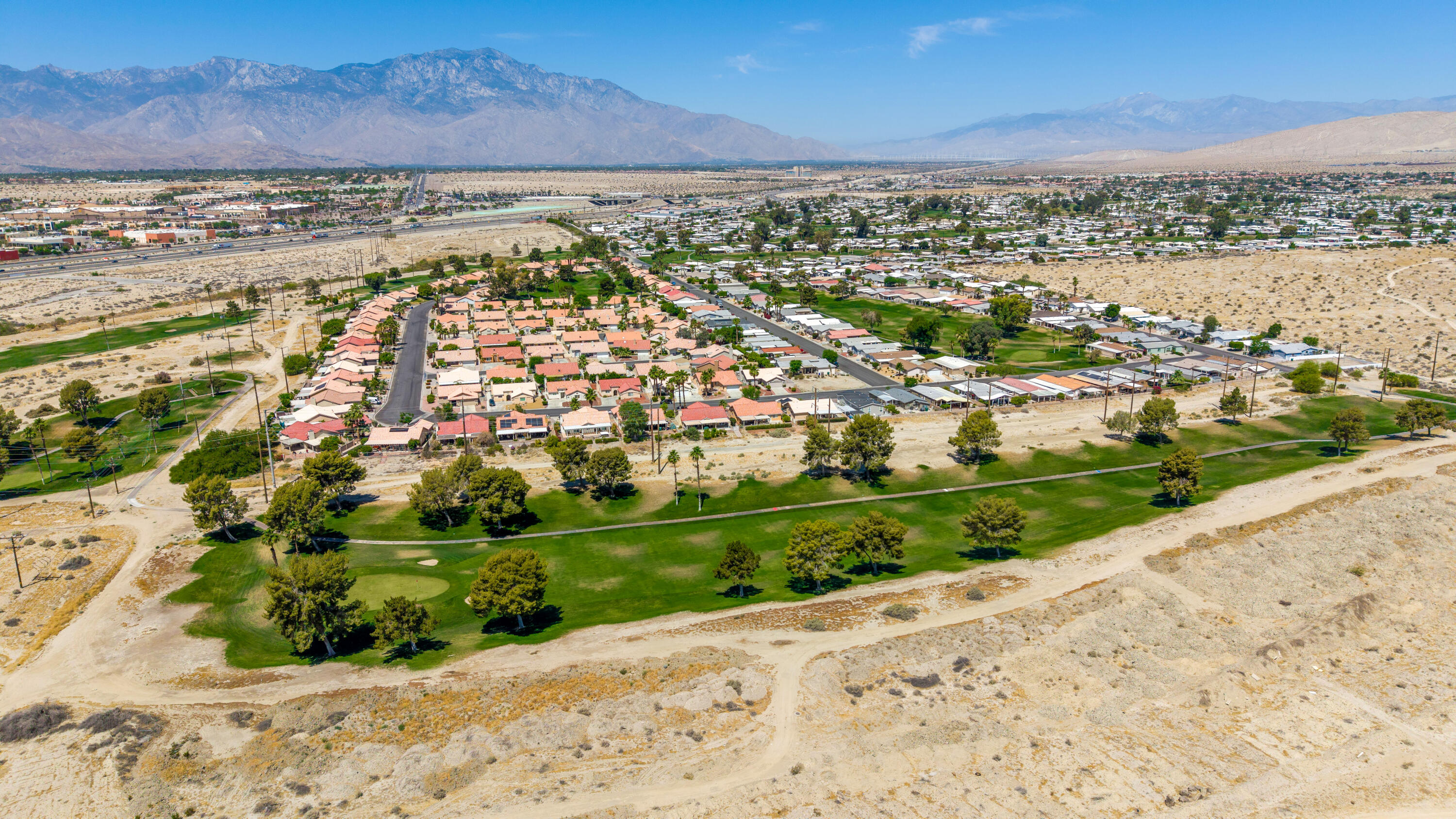 33860 Bell Road Thousand Palms, CA 92276 - Photo 55 of 56 a view of a city with a ocean view