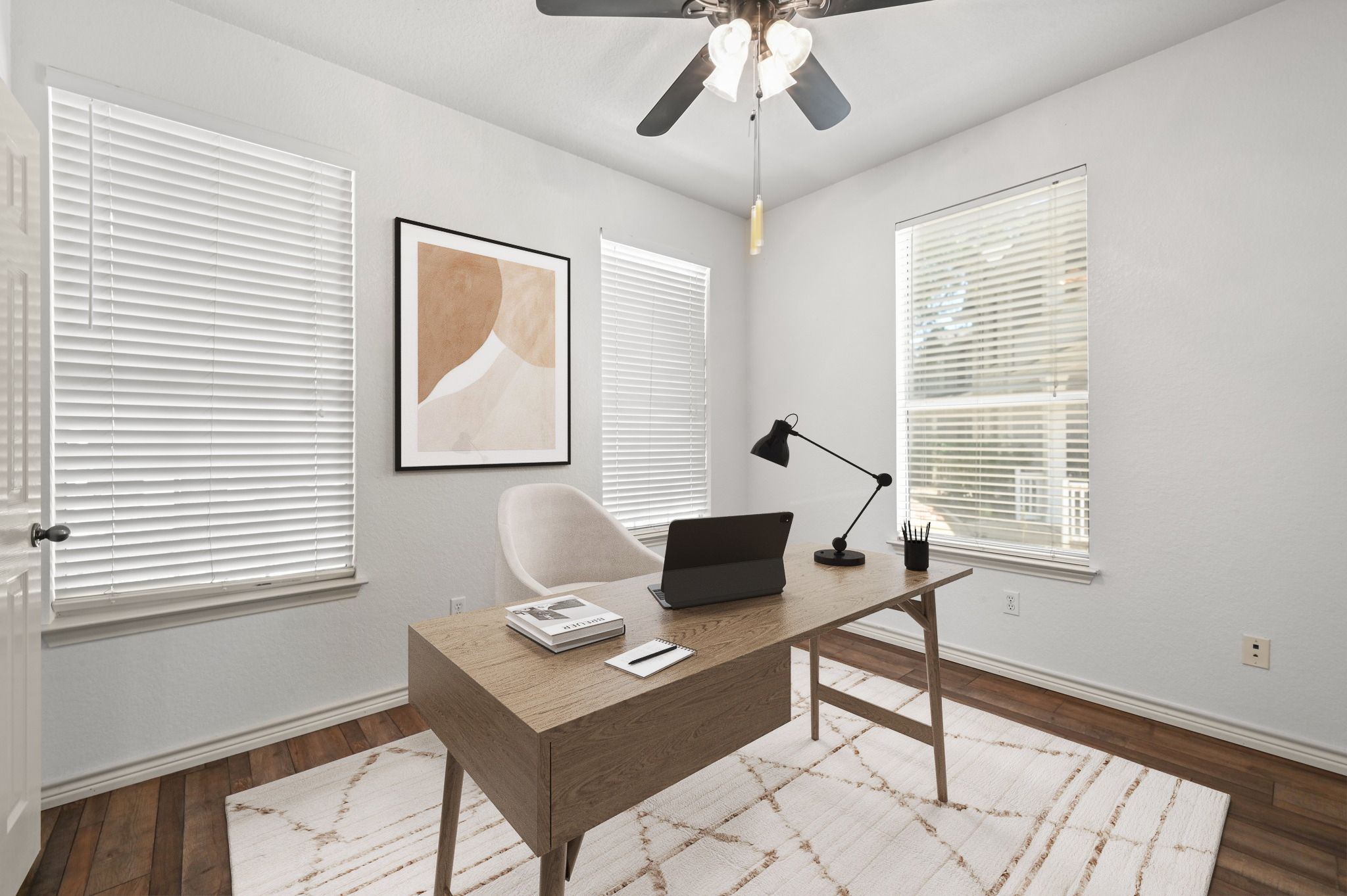 4584 Mather Kyle, TX 78640 - Photo 10 of 40 Spacious office or can be used a bedroom. Virtually Staged.