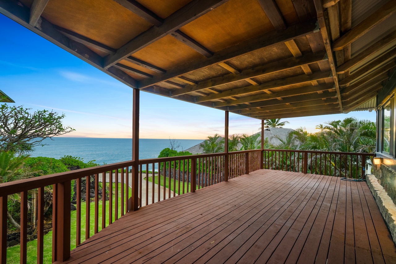 1801 Pe'e Road Koloa, HI 96756 - Photo 14 of 30 a view of balcony with wooden floor