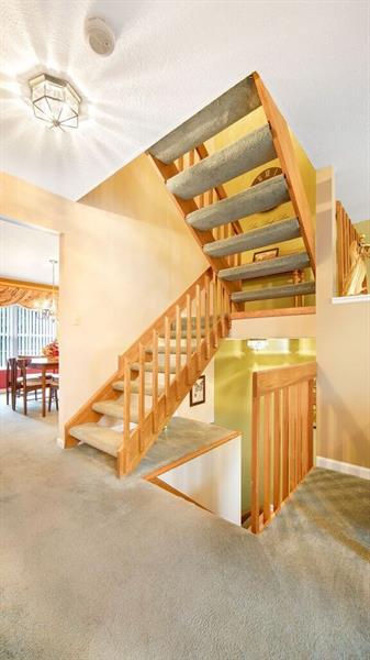140 Terra Drive McKees Rocks, PA 15136 - Photo 13 of 25 Open staircase to upper level and to foyer