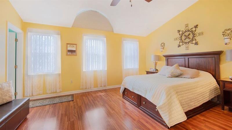 140 Terra Drive McKees Rocks, PA 15136 - Photo 15 of 25 Master bedroom with ceiling fan and light. So much natural light.