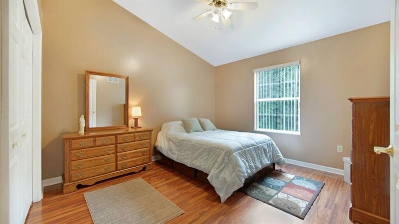 140 Terra Drive McKees Rocks, PA 15136 - Photo 18 of 25 Second bedroom with fan and light and double closet. Vertical blinds included