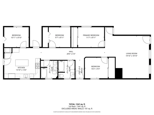 $3,200 | 1825 North Kedzie Avenue, Unit 1, Chicago, IL 60647