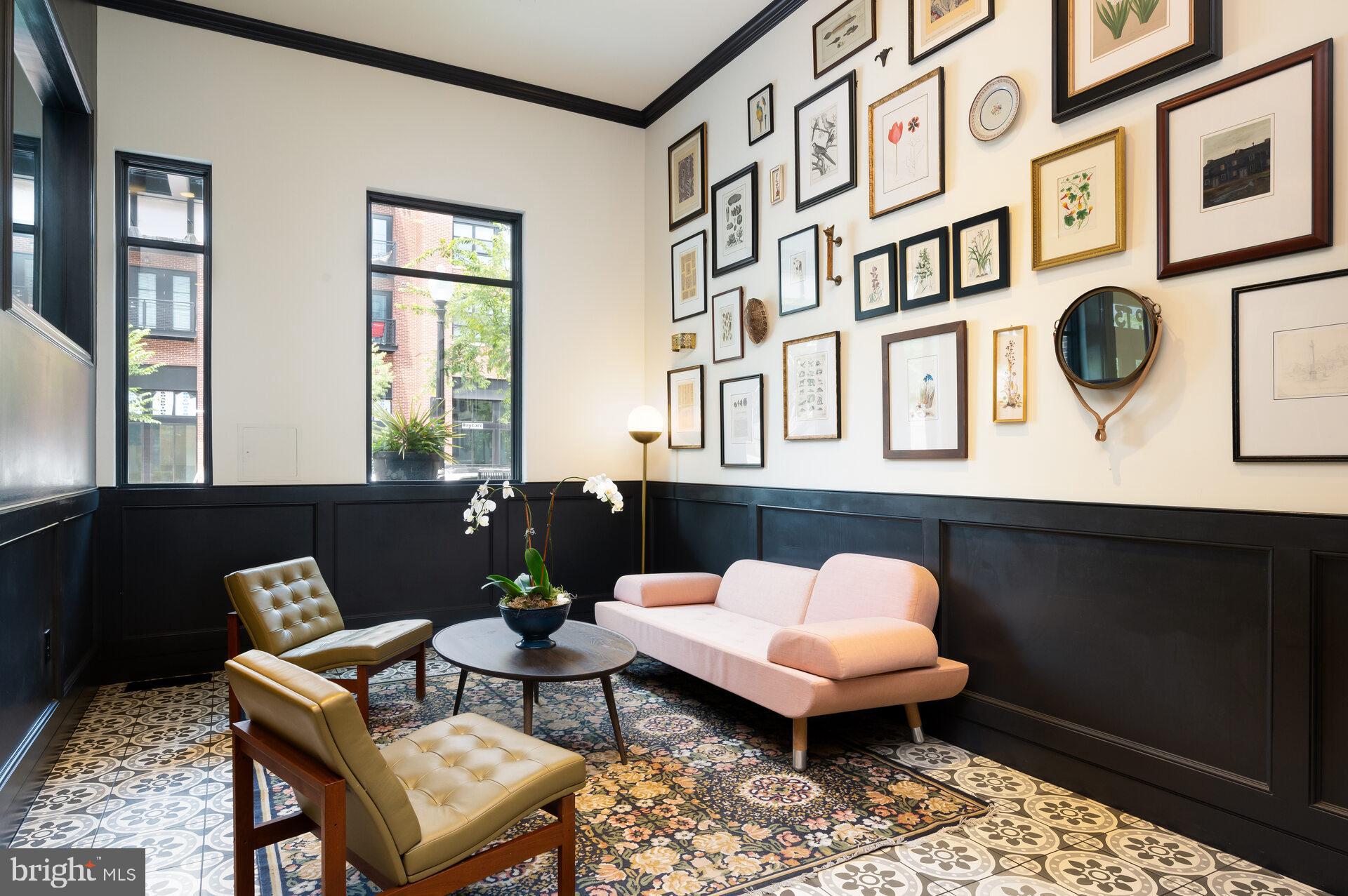 1339 E Street Southeast, Unit 9 Washington, DC 20003 - Photo 6 of 35 a outdoor living space with patio furniture and a potted plant