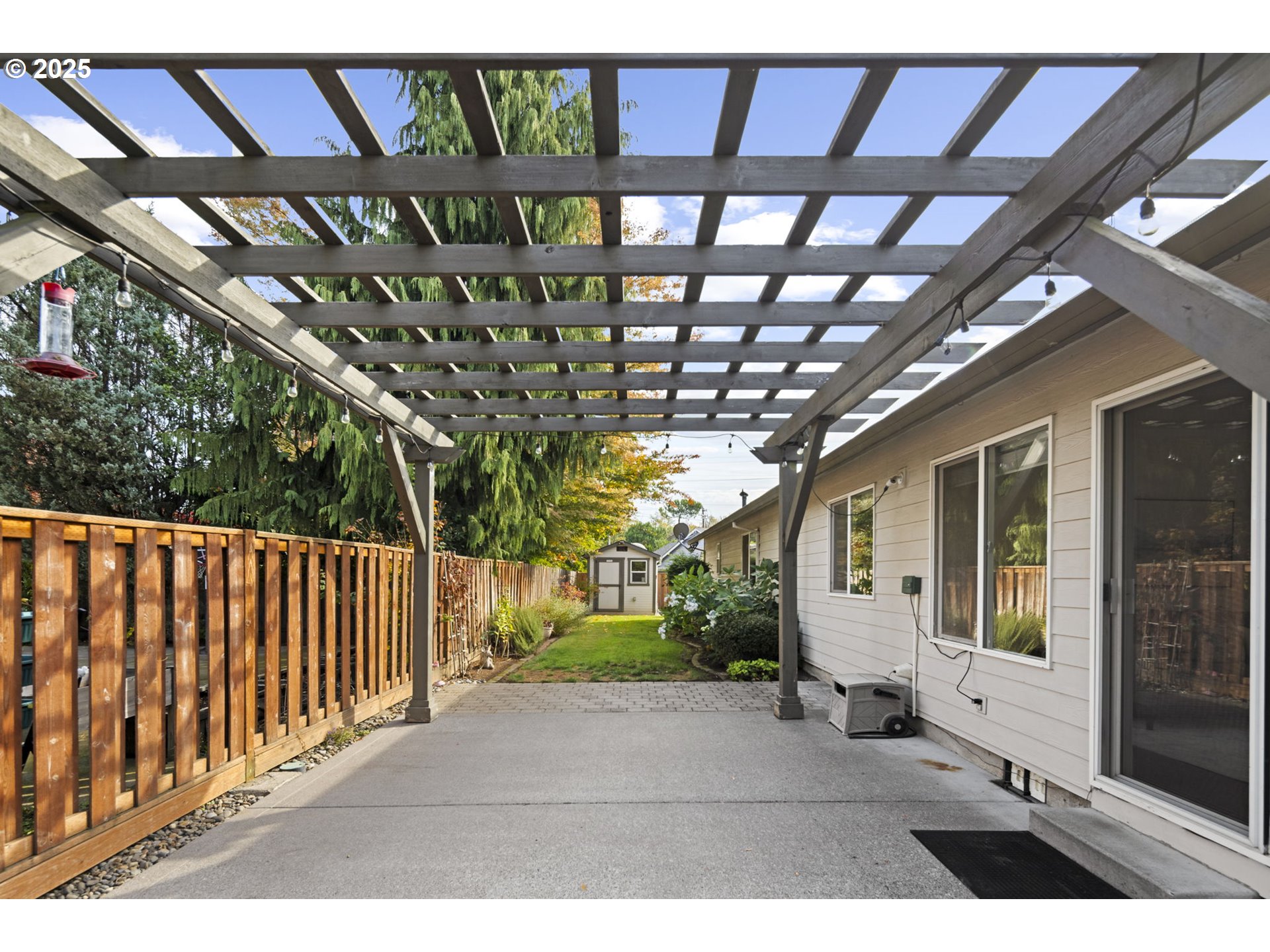22271 Northeast Lachenview Lane Fairview, OR 97024 - Photo 30 of 40 a view of a porch with a wooden fence