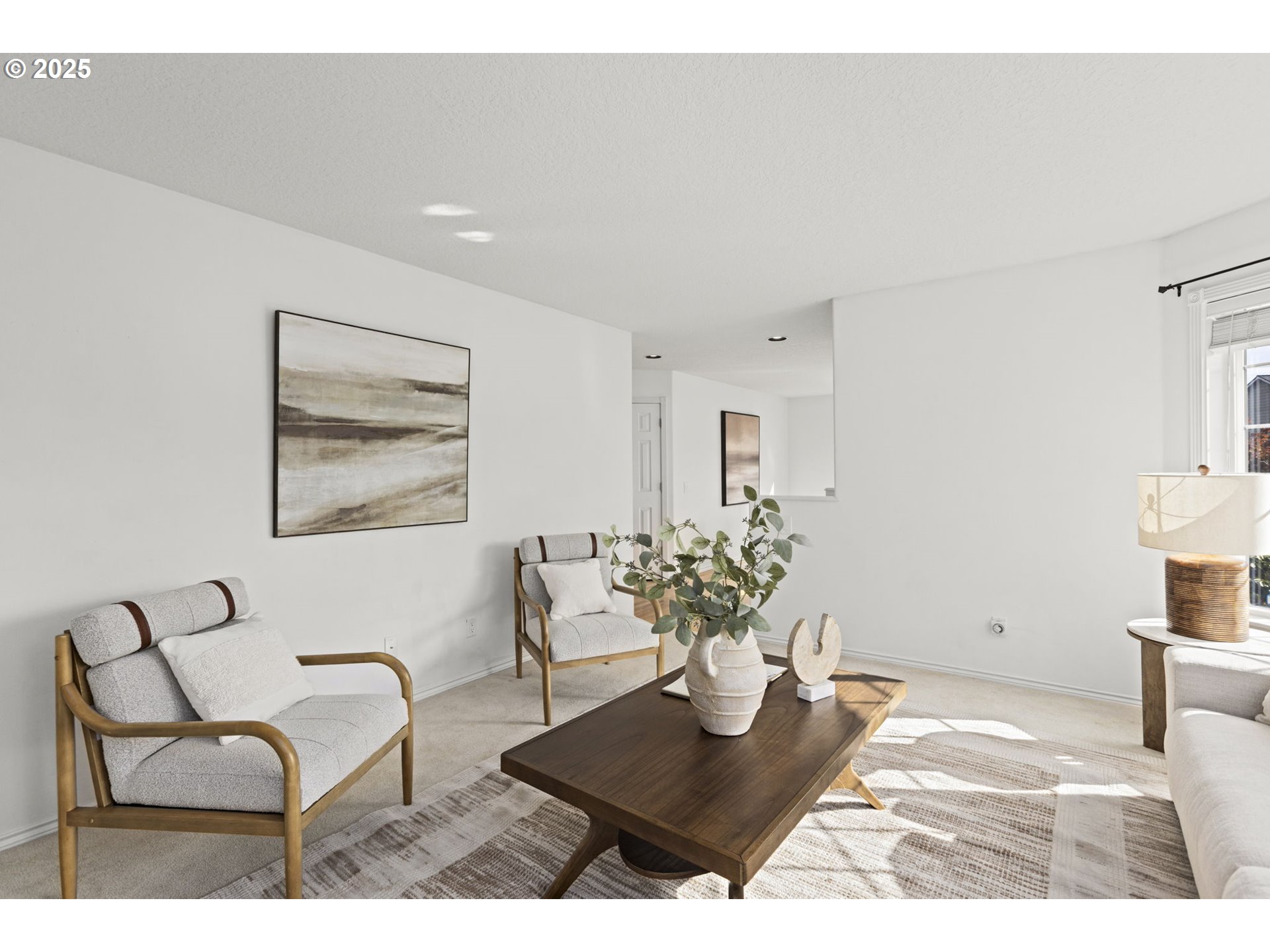 22271 Northeast Lachenview Lane Fairview, OR 97024 - Photo 7 of 40 a living room with furniture flowerpot and a rug