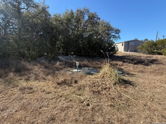 a backyard of a house