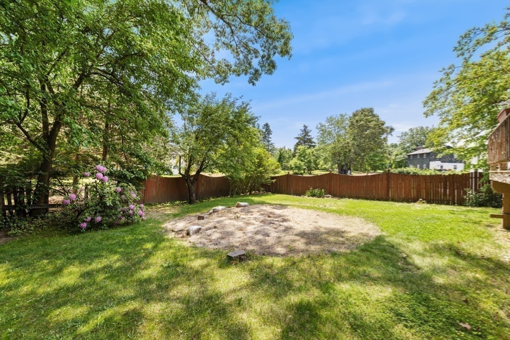 2 Allen Road Billerica, MA 01821 - Photo 32 of 32 a backyard of a house with lots of green space