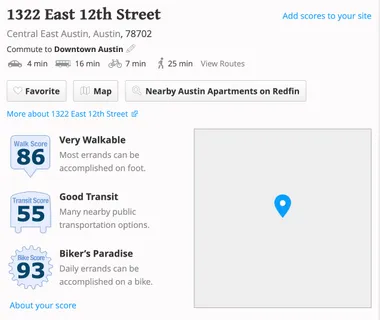 $429,000 | 1322 East 12th Street, Unit 305, Austin, TX 78702