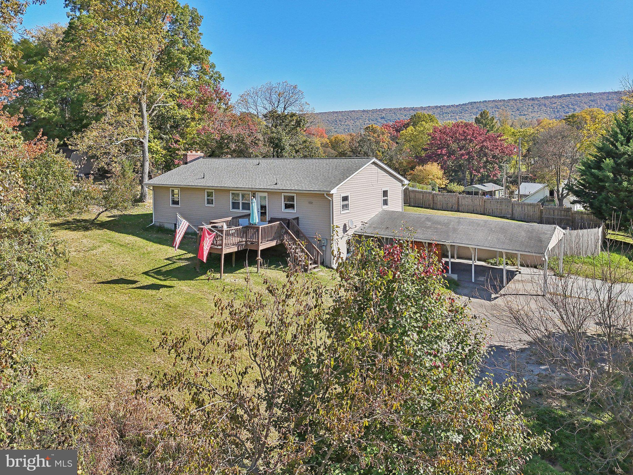 Front of home - large front yard