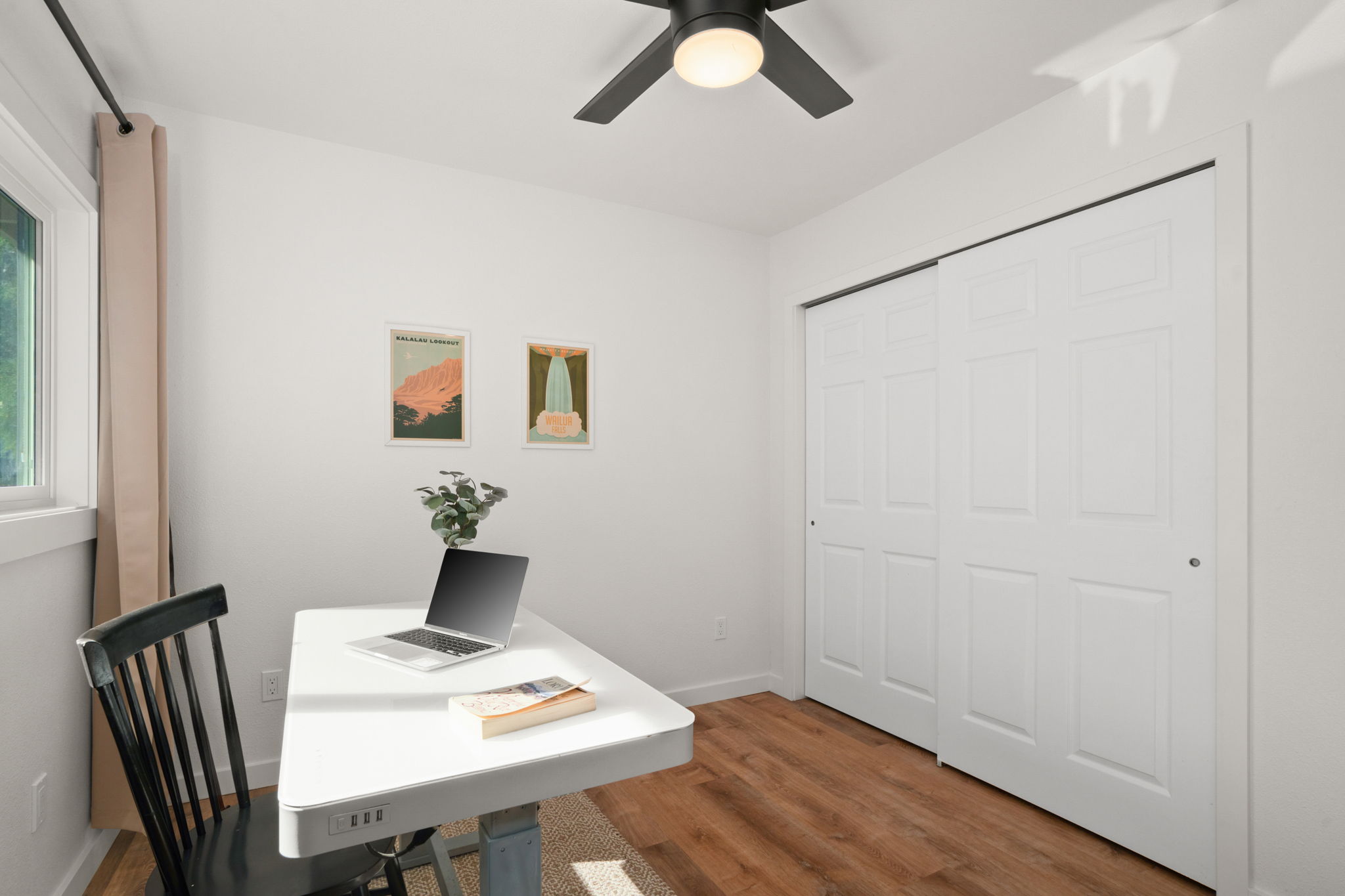 8556 Elepaio Road, Unit B Kekaha, HI 96752 - Photo 21 of 24 a workspace with furniture and window