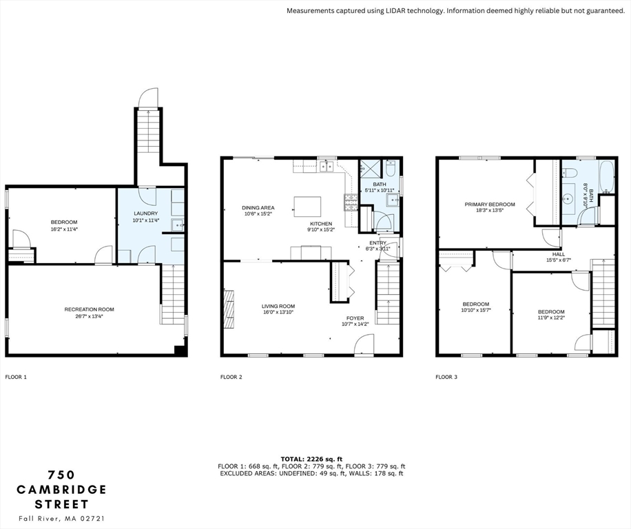 750 Cambridge Street Fall River, MA 02721 - Photo 38 of 38 a picture of a floor plan