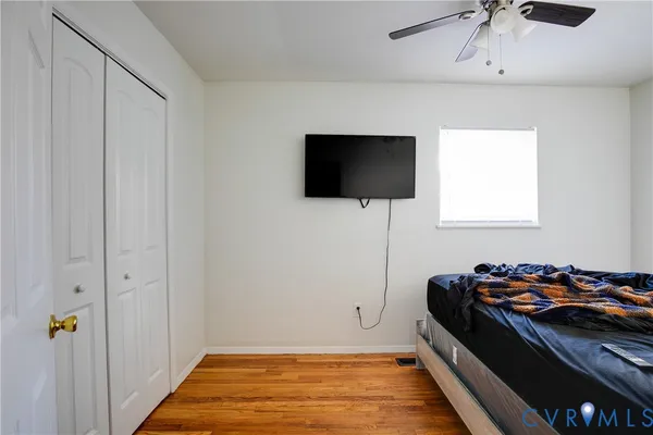 a backyard of a house