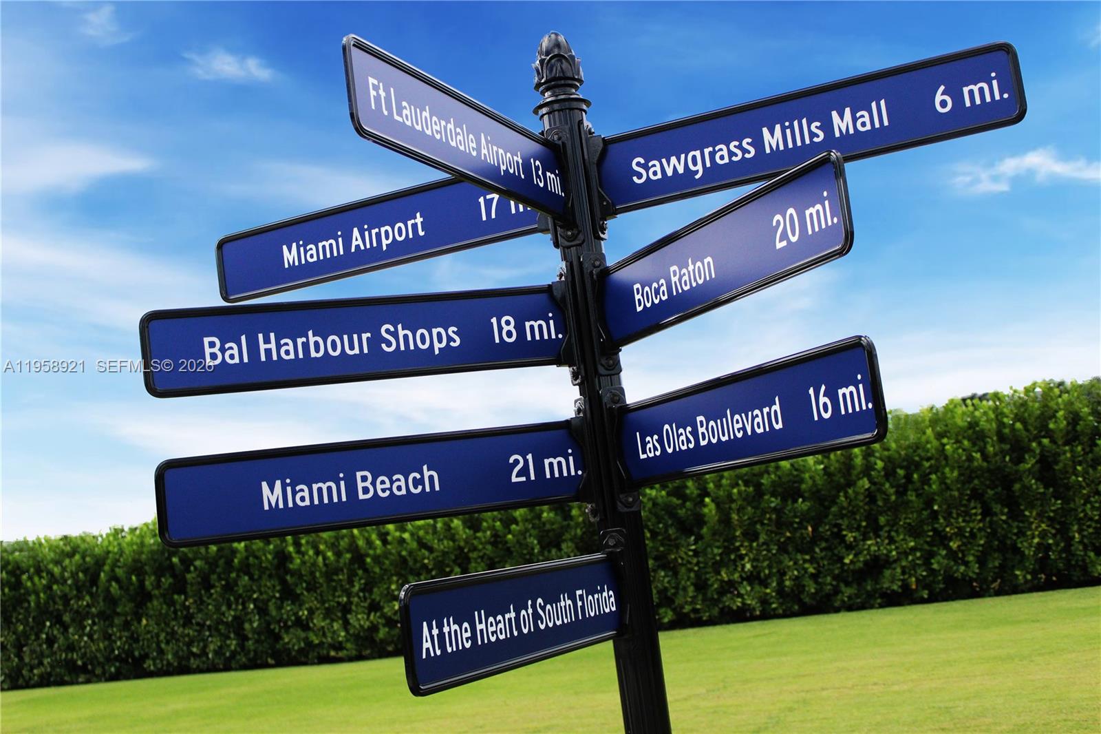 16700 Berkshire Court Southwest Ranches, FL 33331 - Photo 6 of 11 a street sign of a building