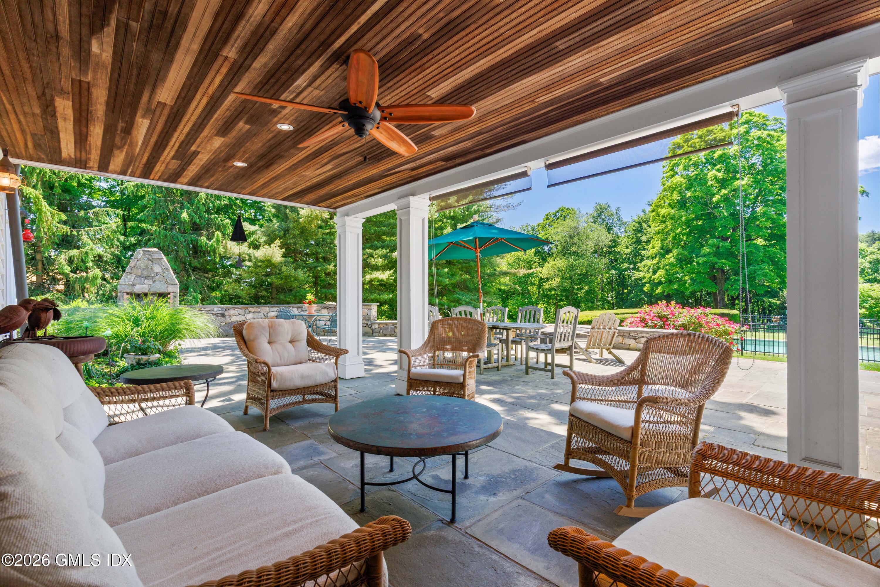 456 Round Hill Road Greenwich, CT 06831 - Photo 3 of 33 Veranda