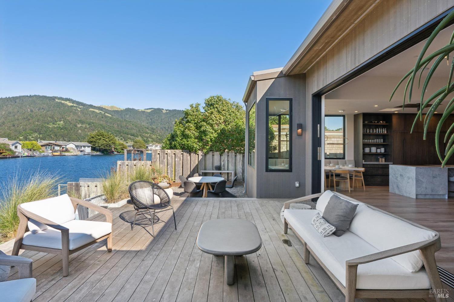 297 Seadrift Road Stinson Beach, CA 94970 - Photo 13 of 30 a view of a house with a lounge chair