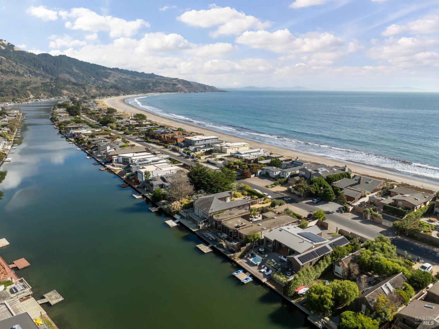 297 Seadrift Road Stinson Beach, CA 94970 - Photo 66 of 68 a view of a city with ocean view