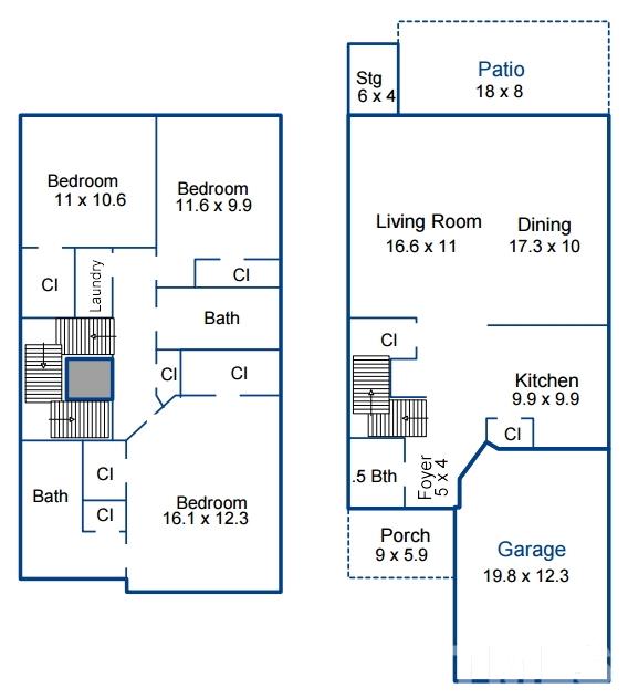 8516 Barryknoll Court Raleigh, NC 27613 - Photo 25 of 25 Floor Plan of the home.